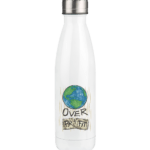 "Earth Over Profit" Front Print - Thermoflasche 500ml