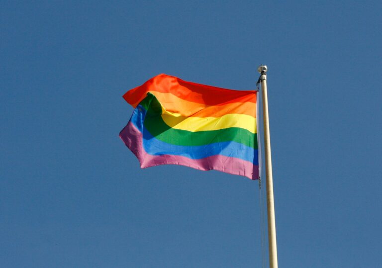 photo of colorful flag