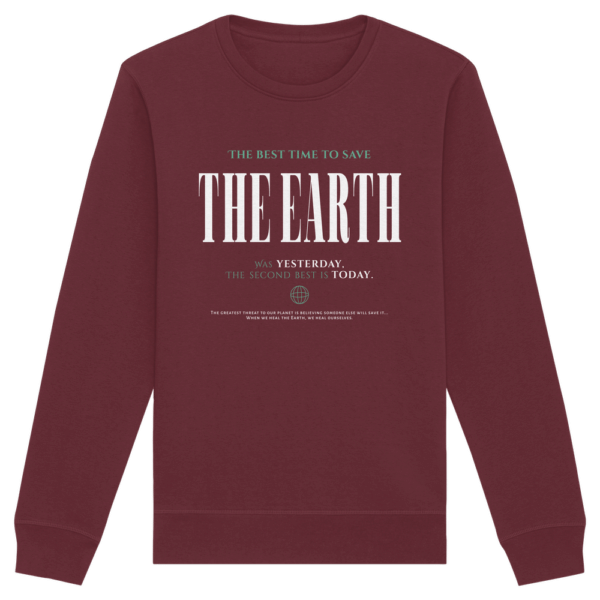 Save the Earth - Organic Basic Unisex Sweatshirt