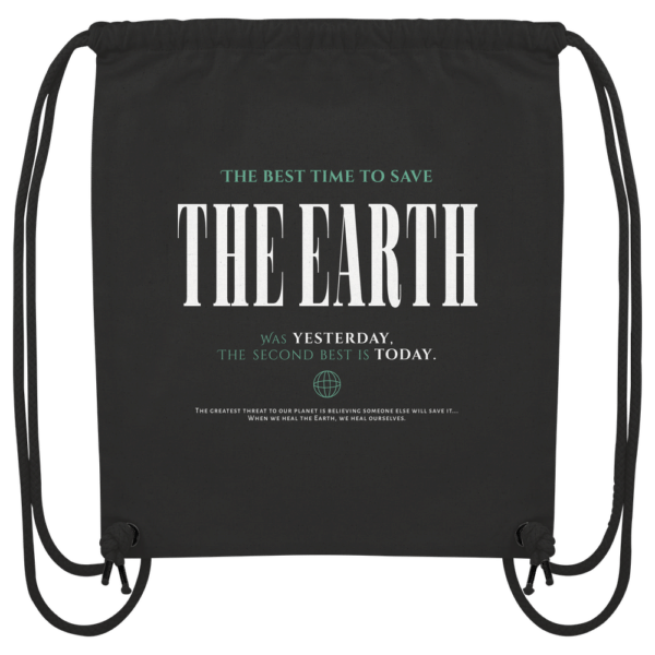 Save the Earth - Organic Gym-Bag