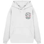"One Planet One Ocean" Back Print - Organic Oversize Hoodie