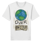 "Earth Over Profit" Front Print - Organic Shirt