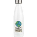 "Earth Over Profit" Front Print - Thermoflasche 500ml